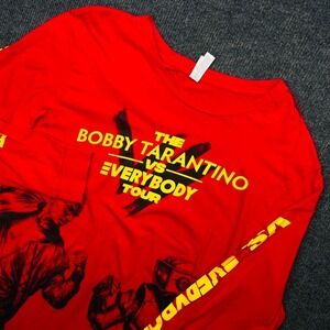Logic Bobby Tarantino vs Everybody Tour Long Sleeve Shirt Red Small 2018 NF Kyle